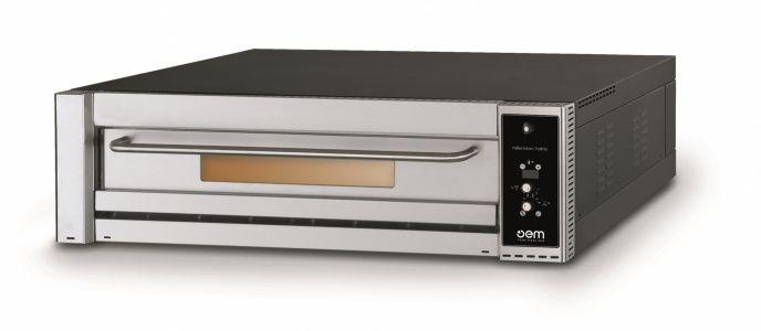 Печь для пиццы Oem-ali 435B EM 1C электрическая серии Millennium Valido 1-камерная с подом 73х73см