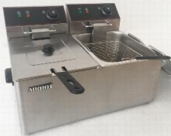 Купить фритюрница airhot ef10+10 на 20л, 6.5квт, настольн. электр. – цена от завода, доставка до двери | RuOborudovanie.ru
