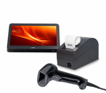 POS-система АТОЛ Optima ЕГАИС [АТОЛ 50Ф без ФН, POS-терминал 11.6", Windows 10 IoT, Frontol 6, Скане