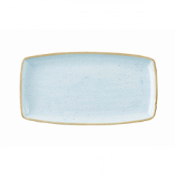 Купить блюдо сервировочное 35х18,5см, без борта, stonecast, цвет duck egg blue sdesop141 – цена от завода, доставка до двери | RuOborudovanie.ru