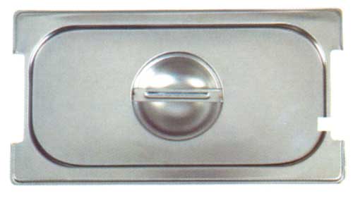 Крышка GN2/3 с вырезом из нержавеющей стали для гастроемкости Paderno 1453300