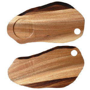 Блюдо деревянное 32Х17СМ, двухстороннее, Buffet Wood Zcawob21