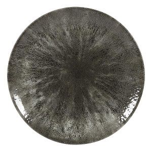 Тарелка мелкая 28,8СМ, без борта, цвет Stone Quartz Black, Studio Prints Stqbev111