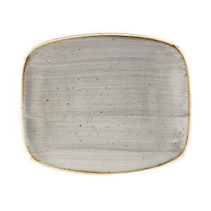 Блюдо прямоугольное Chefs 15,4Х12,6СМ, без борта, Stonecast, цвет Peppercorn Grey Spgsobl11