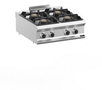Плита газовая 4 конфорочная 700 серии Apach Chef Line Glrrg77P
