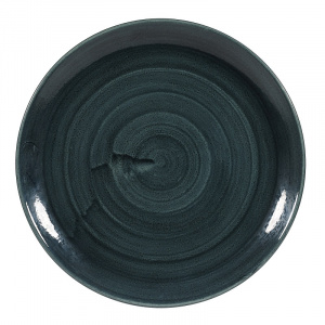 Тарелка мелкая 28,8СМ, без борта, Stonecast Patina, цвет Rustic Teal Patrev111