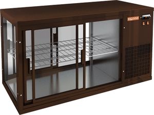 Витрина тепловая Hicold Vrl T 1100 R Brown