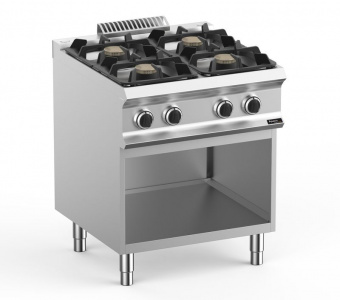 Плита газовая 4 конфорочная 700 серии Apach Chef Line Glrrg77Osp Xl