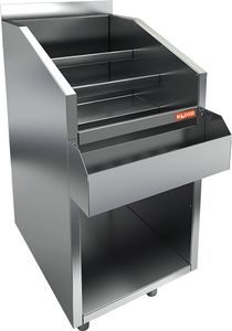 Лестница ликёрная HiCold НБмлЛ-4/6БК (287896) с бортом и карманом 400х700х850мм