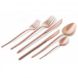 Купить вилка столовая stick 22см, 6шт., медь a0032-co11-set – цена от завода, доставка до двери | RuOborudovanie.ru