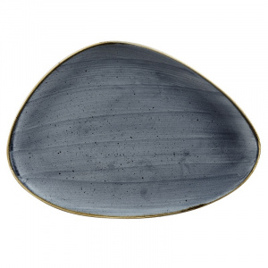 Блюдо треугольное Chefs 35,6Х25СМ, без борта, Stonecast, цвет Blueberry Sbbstc361