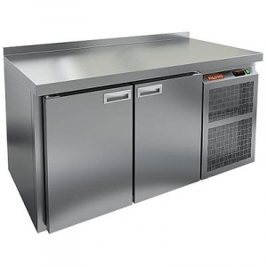 Стол охлаждаемый Hicold SN 11/TN M (-2+10), 2 двери, 1390х600х850, на колёсах