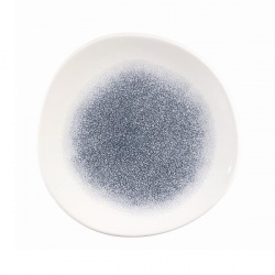 Купить тарелка мелкая "волна" 21см, без борта, цвет raku topaz blue, studio prints rktbog81 – цена от завода, доставка до двери | RuOborudovanie.ru