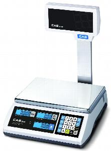 Весы торговые Cas ER-JR-30CBU (30кг,10г) электронные