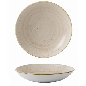 Тарелка глубокая 24,8СМ 1,13Л, без борта, Stonecast, цвет Nutmeg Cream Snmsevb91