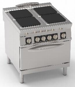 Плита 4 конфорочная 740 серии Tecnoinox Pfs8E7 716065