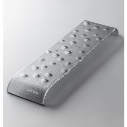 Купить подиум 35х9,5см h3см, матовый, с фактурой, стекло, серия top, цвет серый top-m-gr-mat – цена от завода, доставка до двери | RuOborudovanie.ru