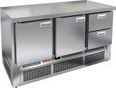 Стол морозильный Hicold SNE 112/BT О на 320л (островной) (-10-18) – купить в RuOborudovanie.ru с доставкой до двери Купить стол морозильный hicold sne 112/bt о на 320л (островной) (-10-18) – цена от завода, доставка до двери | RuOborudovanie.ru