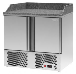 Стол для пиццы c 2 дверьми для формата GN1/1 Polair TMi2GNpizza-G