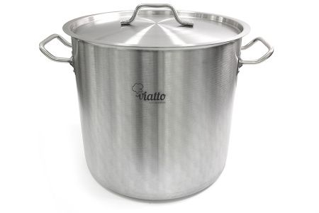Кастрюля 40 л нерж. Viatto 101332