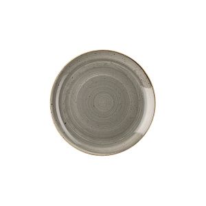 Тарелка мелкая 21,7СМ, без борта, Stonecast, цвет Peppercorn Grey Spgsevp81