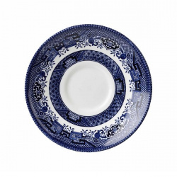Купить блюдце 14,1см vintage prints, цвет georgian blue willow bwlgts1 – цена от завода, доставка до двери | RuOborudovanie.ru