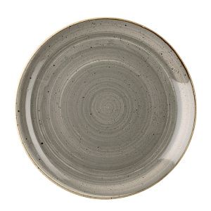 Тарелка мелкая 28,8СМ, без борта, Stonecast, цвет Peppercorn Grey Spgsev111