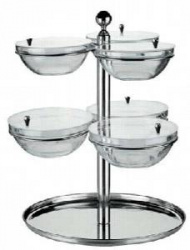Купить подставка металл buffet для мюсли 6 стекл.чаш 50951554 – цена от завода, доставка до двери | RuOborudovanie.ru