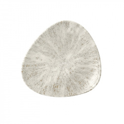 Купить тарелка мелкая треугольная 19,2см, без борта, цвет stone agate grey, studio prints stagtr71 – цена от завода, доставка до двери | RuOborudovanie.ru
