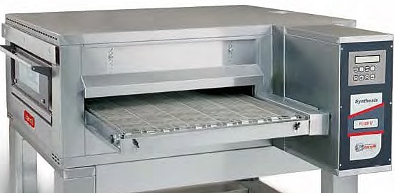 Печь для пиццы Zanolli Synthesis 12/80 V GAS без подстав.конвейерная