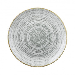 Купить тарелка мелкая 26см, без борта, цвет stone grey, studio prints spsgev101 – цена от завода, доставка до двери | RuOborudovanie.ru