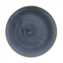 Купить тарелка мелкая 26см, без борта, stonecast, цвет blueberry sbbsev101 – цена от завода, доставка до двери | RuOborudovanie.ru