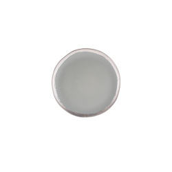 Купить тарелка мелкая 20см h1,5см, керамика, цвет gris, reflets d'argent 963594 – цена от завода, доставка до двери | RuOborudovanie.ru