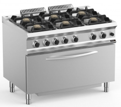 Купить плита газовая apach glrrg117fgp extra 6 конфорочная 700 серии – цена от завода, доставка до двери | RuOborudovanie.ru