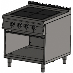 Плита электрическая Epicur-Kusina G9K200E-WR – купить в RuOborudovanie.ru с доставкой до двери Купить плита электрическая epicur-kusina g9k200e-wr – цена от завода, доставка до двери | RuOborudovanie.ru