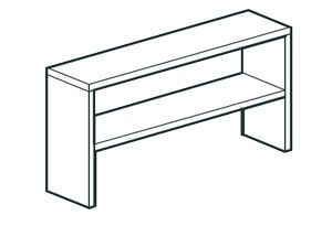Полка настольная закрытая Apach Chef Line Losc35150T2Cs