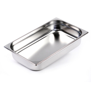 Гастроемкость Luxstahl 1/1х4'' 530х325х100 мм