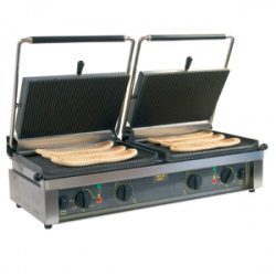Купить гриль контактный roller grill double panini m – цена от завода, доставка до двери | RuOborudovanie.ru