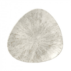 Купить тарелка мелкая треугольная 26,5см, без борта, цвет stone agate grey, studio prints stagtr101 – цена от завода, доставка до двери | RuOborudovanie.ru