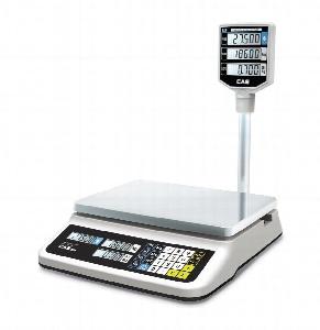 Весы торговые Cas PR-15P (LCD, II) USB (15кг, 2/5г) электронные