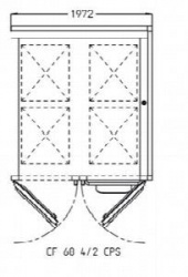 Купить камера расстоечная pavailler cf 68-4/2 cps 60x80 2двери/4тележки – цена от завода, доставка до двери | RuOborudovanie.ru