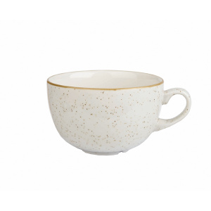 Чашка Cappuccino 460МЛ Stonecast, цвет Barley White Swhscb401