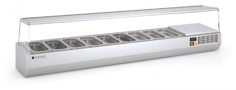 Витрина холодильная для ингредиентов 5хGN1/3 -150 мм Coreco EI-1/3-150