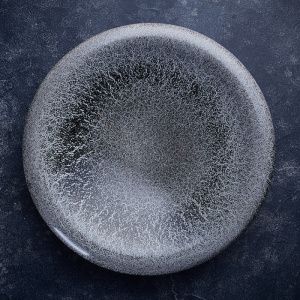 Тарелка объемная 20СМ, серия Stone, цвет Onyx St_20_Об_On
