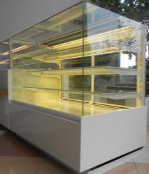 Купить витрина кондитерская es system k carina 04 1,0 б/бок,б/фронт.панели,внут. ral9003 – цена от завода, доставка до двери | RuOborudovanie.ru