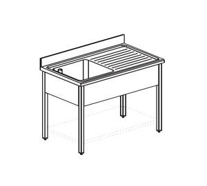 Ванна моечная Apach Chef Line Ls127-55Rw