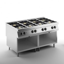 Купить плита газовая 8 конфорочная 900 серии apach chef line slrrg169os – цена от завода, доставка до двери | RuOborudovanie.ru