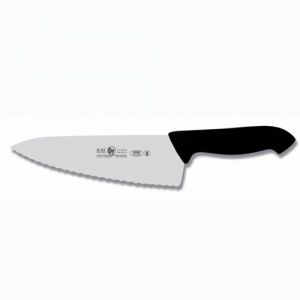 Нож поварской "ШЕФ" 20СМ с волнистой кромкой, красный Horeca Prime 28400.Hr60000.200