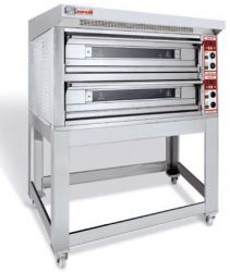 Купить печь для пиццы zanolli cit6+6f/mc(2ct3e05) электрическая 2-камерная с подом 70х105см – цена от завода, доставка до двери | RuOborudovanie.ru