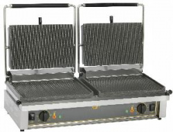 Купить гриль контактный roller grill double panini – цена от завода, доставка до двери | RuOborudovanie.ru